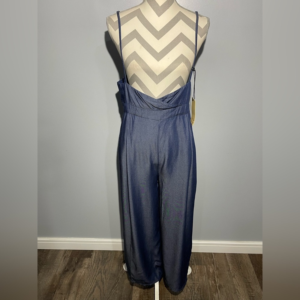 Litz Elegant Blue Jumpsuit